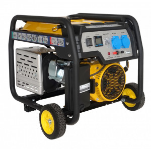 Generator de curent monofazat Stager FD 3000E, open-frame 2.5kW, benzina, pornire electrica - Img 3