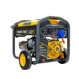 Generator pe Benzina Monofazat KOMPAK K9000E – 230V, 8.3 kW Max, AVR, Pornire Electrica - Img 5