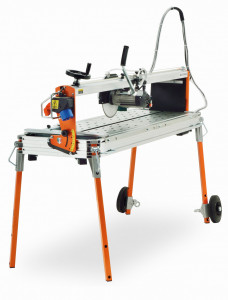 Masina de taiat gresie, faianta, placi 130cm, 1.4kW, CLASS PLUS 1300S cu laser si roti - Battipav-661351 - Img 2