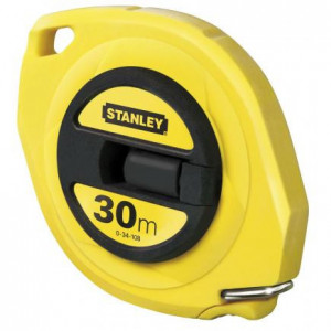 Ruleta Stanley inchisa standard cu banda de otel 30m