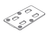 Placa montaj pentru Edscha Lite Plus. Suer. Cod: 660034120