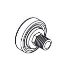 Rola tip Edscha, M8 fe, fi24mm. Cod: RD609E