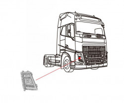 far xenon negru Volvo