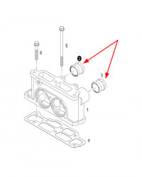 garnitura corp termostat MAN TGS