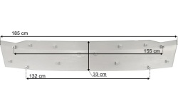 grila capota DAF XG