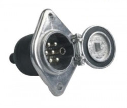 Priza electrica euro 24V 7 pini mama