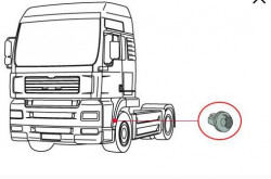 semnalizator lateral MAN TGX