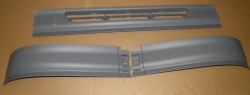 Set spoiler inferior complet 160 mm Mercedes Actros MP2 (03-08)