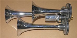 Claxon triplu pneumatic
