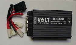 Adaptor 24V ->12V 25A