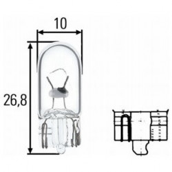 Bec 24V 5W Hella