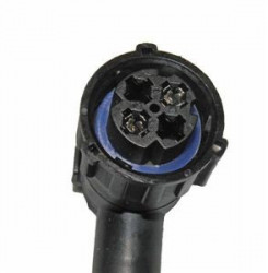 Conector cu 4 poli, cu 2 fire