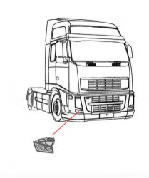 proiector Volvo FH12