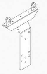Rola bara acoperis Edscha Profi Lite Steel. Cod: 4038032400