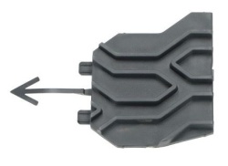 Capac inferior stanga grila radiator Volvo FH5 2021-