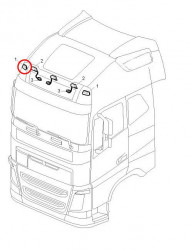 lampa parasolar Volvo FH4