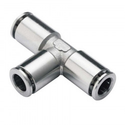 Cupla rapida T metal Fi6