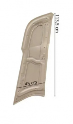 deflector aer dreapta metal scania s