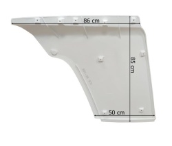spoiler dreapta cabina scania s