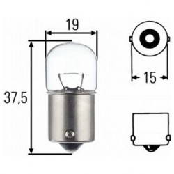 Bec 24V 10W (R10W) Hella