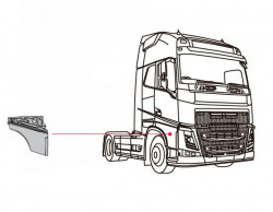 prelungire usa Volvo FH4