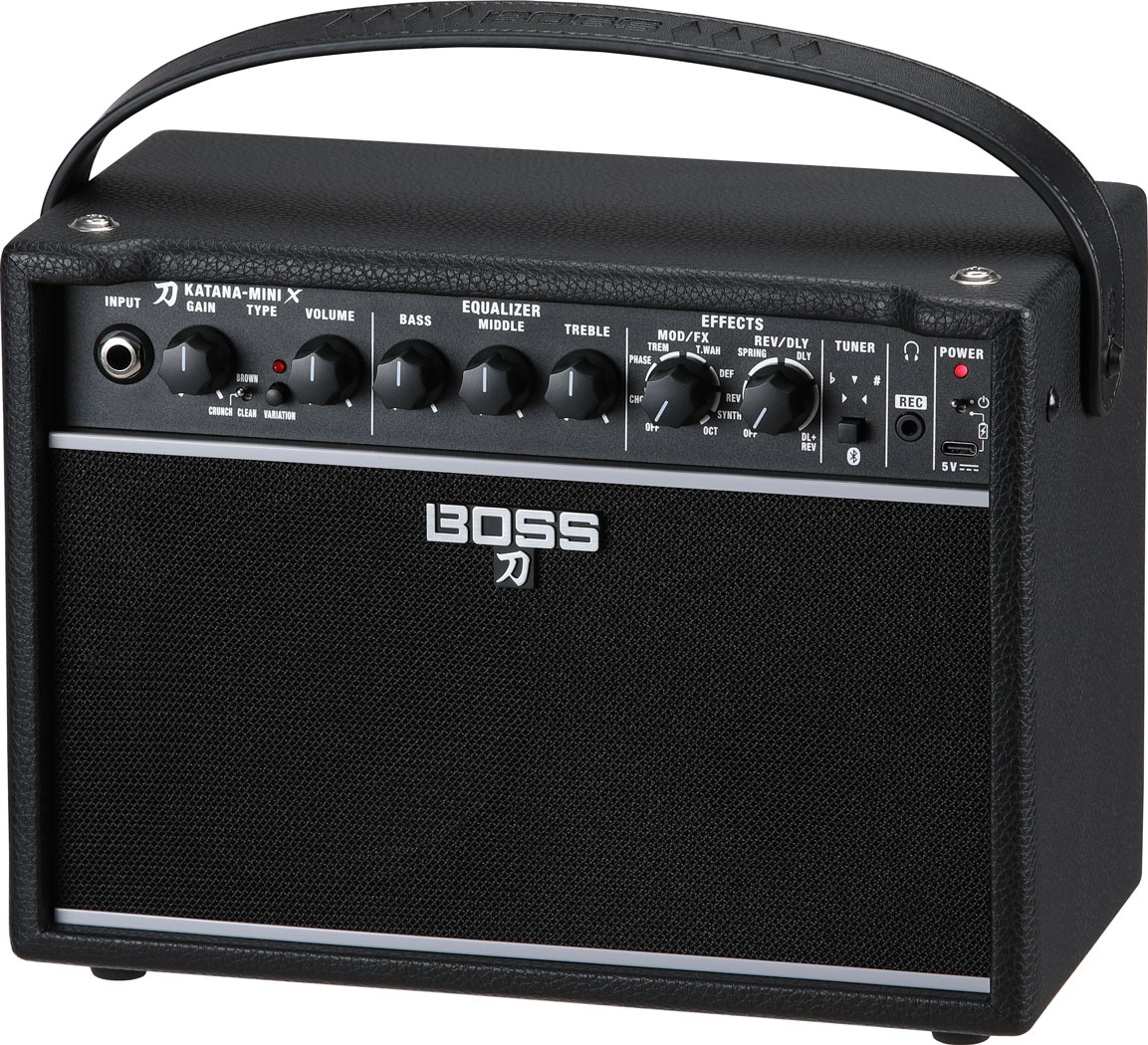 BOSS Katana-Mini X – Amplificator Portabil de 10W cu Efecte și