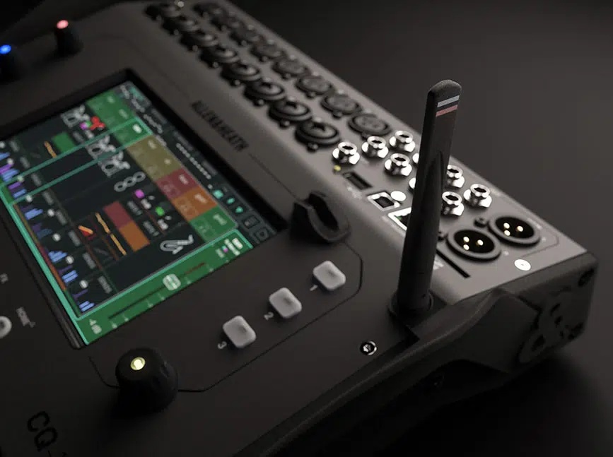 Allen & Heath CQ-18T – Mixer digital portabil 18 canale, 96 kHz