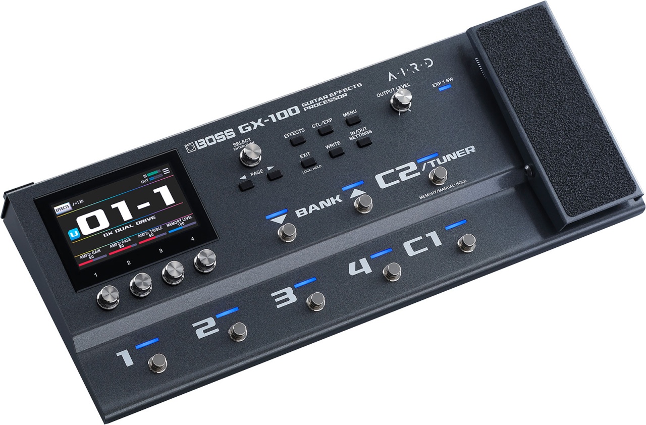 BOSS GX-100 Procesor de efecte pentru chitară și bas | MusicShop