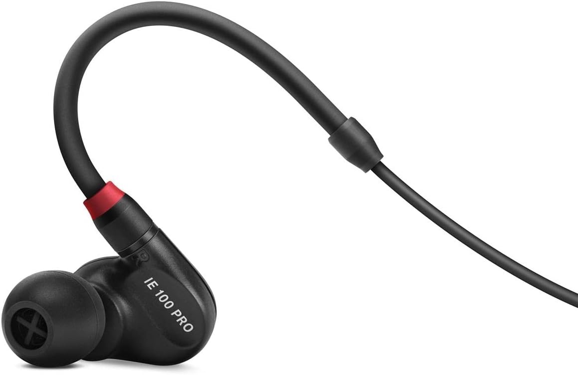 monitorizare Casti Black PRO 100 IE Sennheiser BLACK PRO 100 IE ゼンハイザー Sennheiser In-Ear Shop Zeedo - イヤホン
