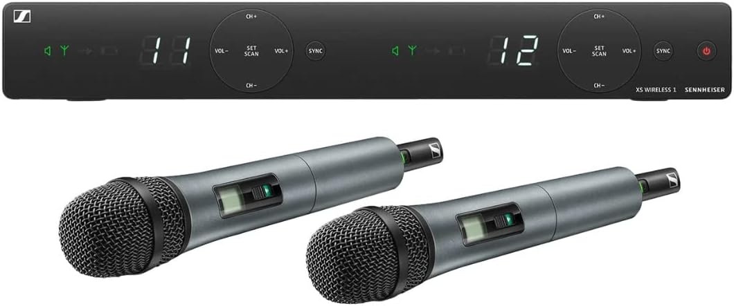 Sennheiser XSW 1-835 DUAL-B | Sistem wireless vocal dual E835