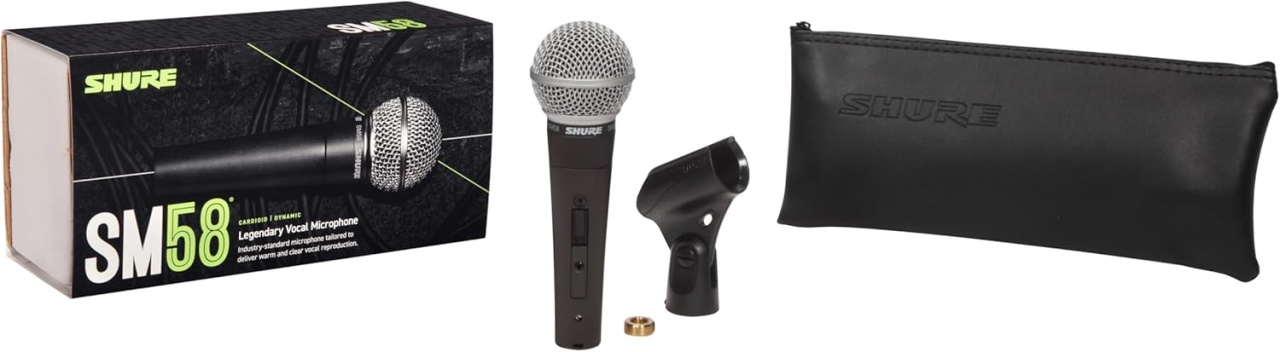 Shure SM58SE – Microfon Vocal Dinamic cu Comutator On/Off | MusicShop