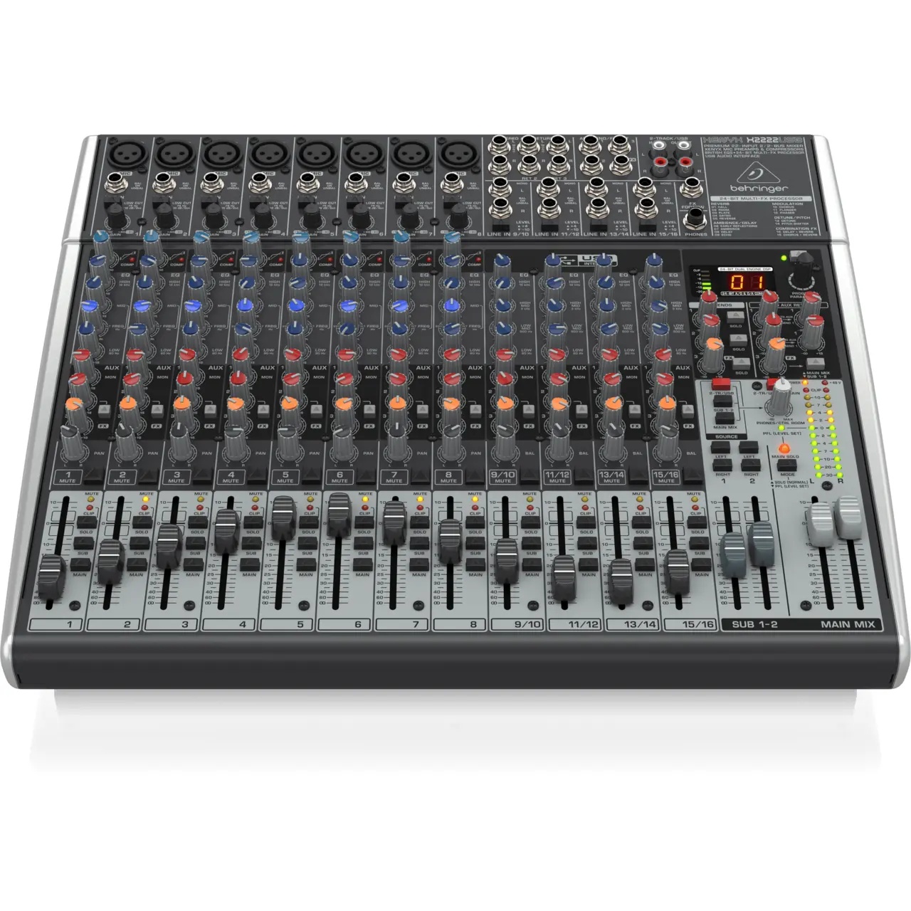 Behringer Xenyx X2222USB – Mixer Analogic cu 22 de Canale