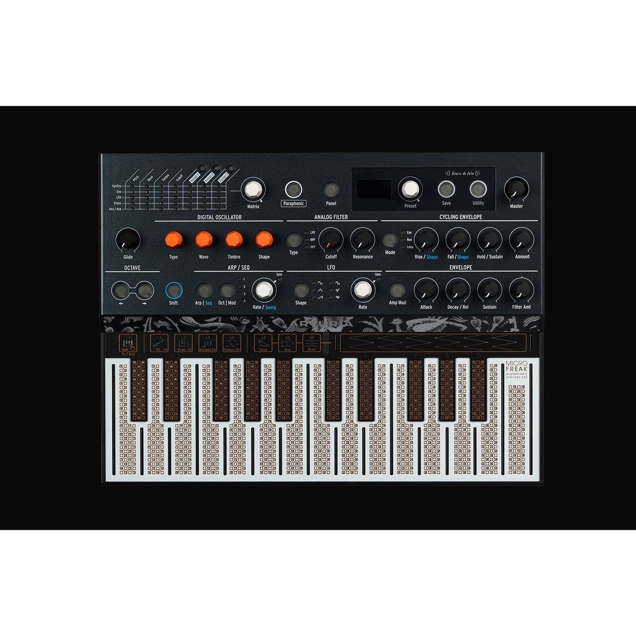 Arturia MicroFreak – Sintetizator Hibrid cu Claviatură Capacitivă