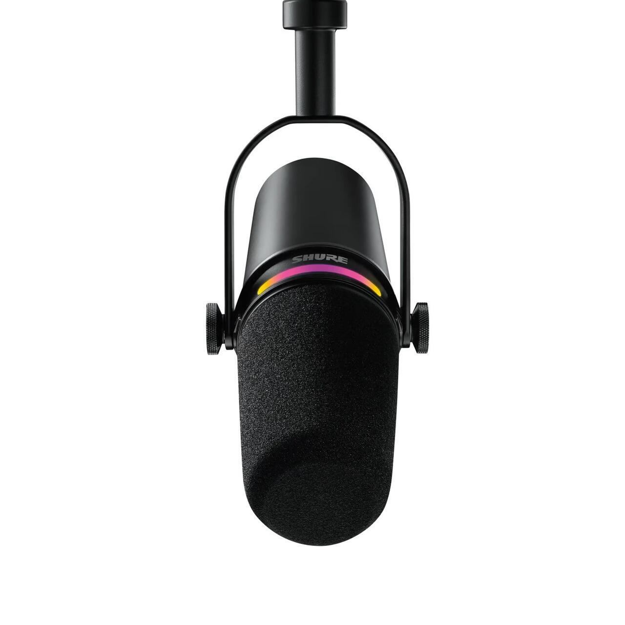 SHURE MV7+ ブラック SHURE シュア MV7+ ポッドキャストマイクロホン ブラック
