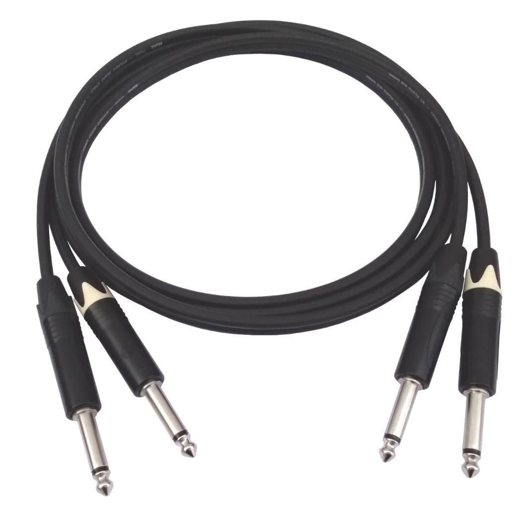 Cablu Stereo Nebalansat pentru Orga Klotz IY205 - Neutrik Jack 6,3mm