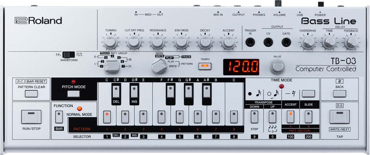 Roland TB-03 Bass Line Boutique – MusicShop