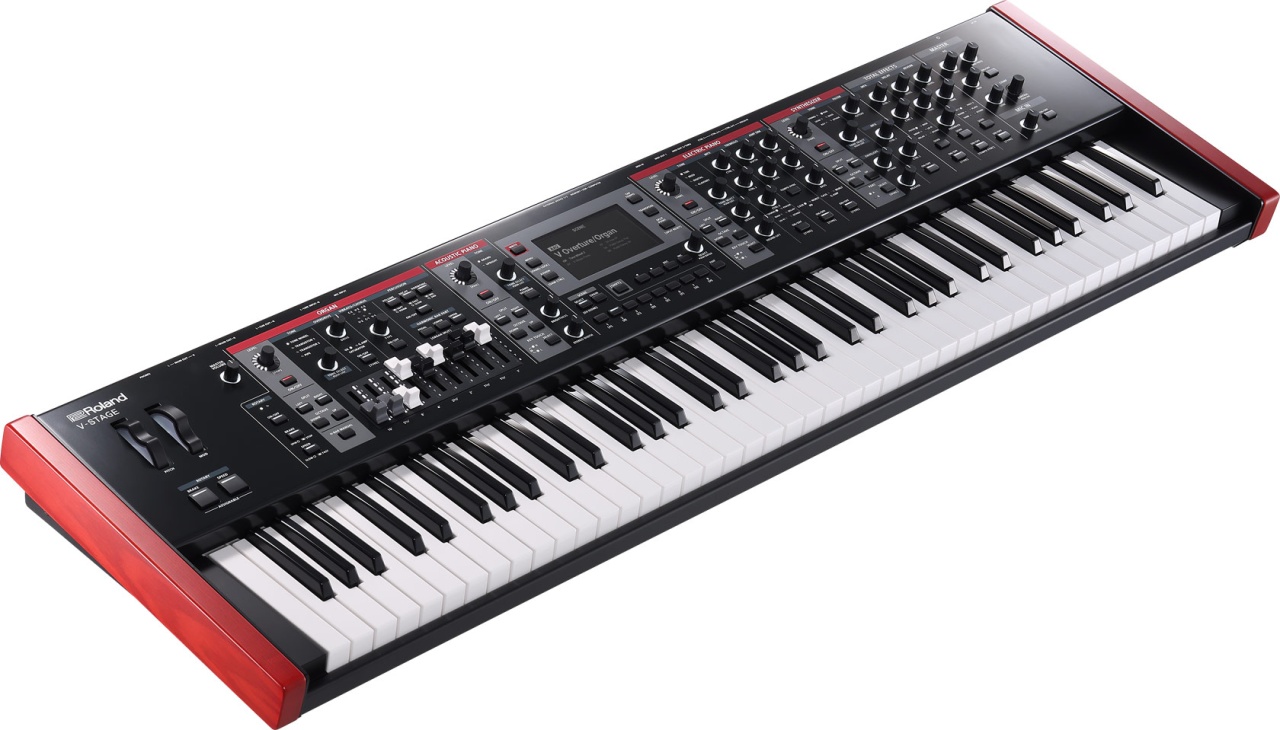 Roland V‑Stage 76 – Keyboard de scenă cu 4 motoare sonore și Scene
