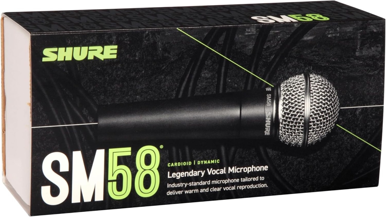 Shure SM58SE – Microfon Vocal Dinamic cu Comutator On/Off | MusicShop