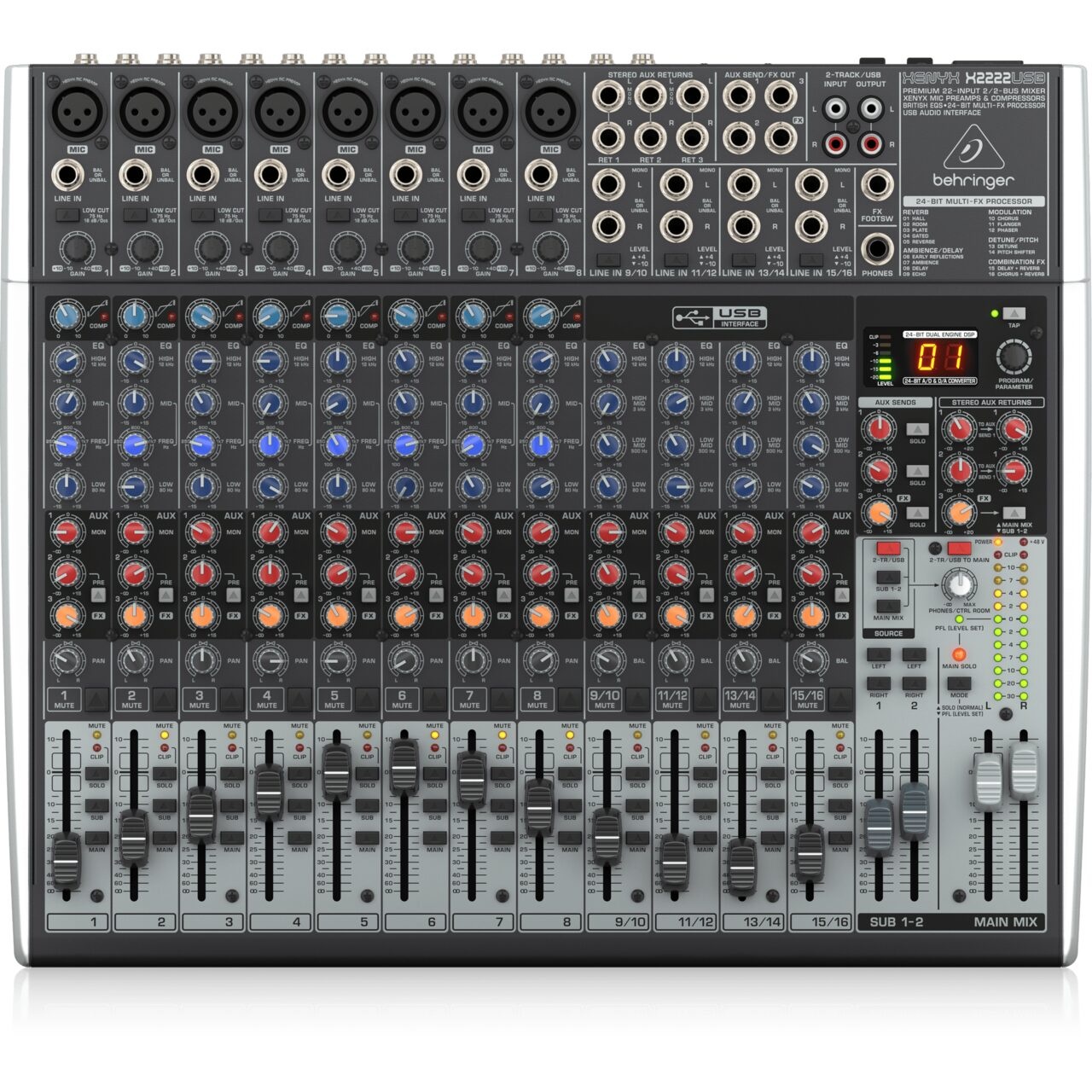 behringer-xenyx-x2222usb-–-