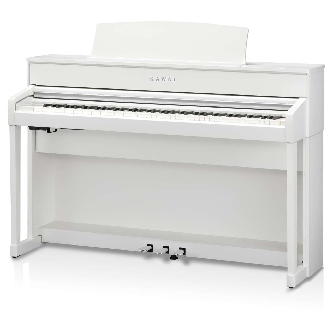 Kawai CA701 White Pian Digital cu Grand Feel III și SK-EX Concert