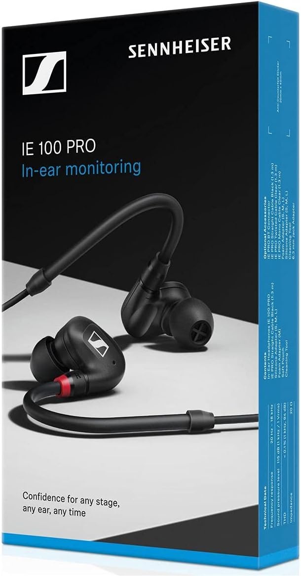 Căști In-Ear Sennheiser IE 100 Pro Black - Musicshop - Sennheiser