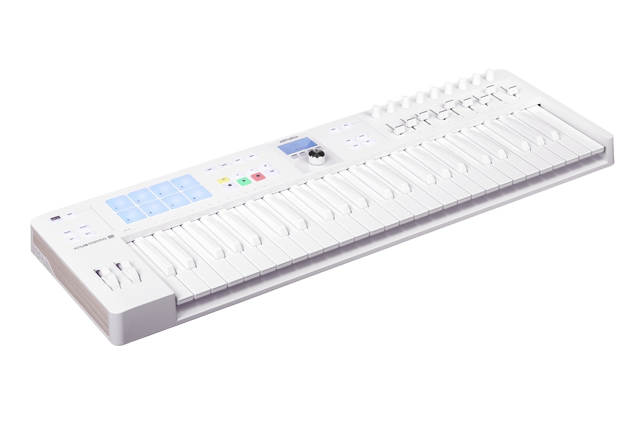 Arturia KeyLab Essential 49 mk3 Alpine White | MusicShop