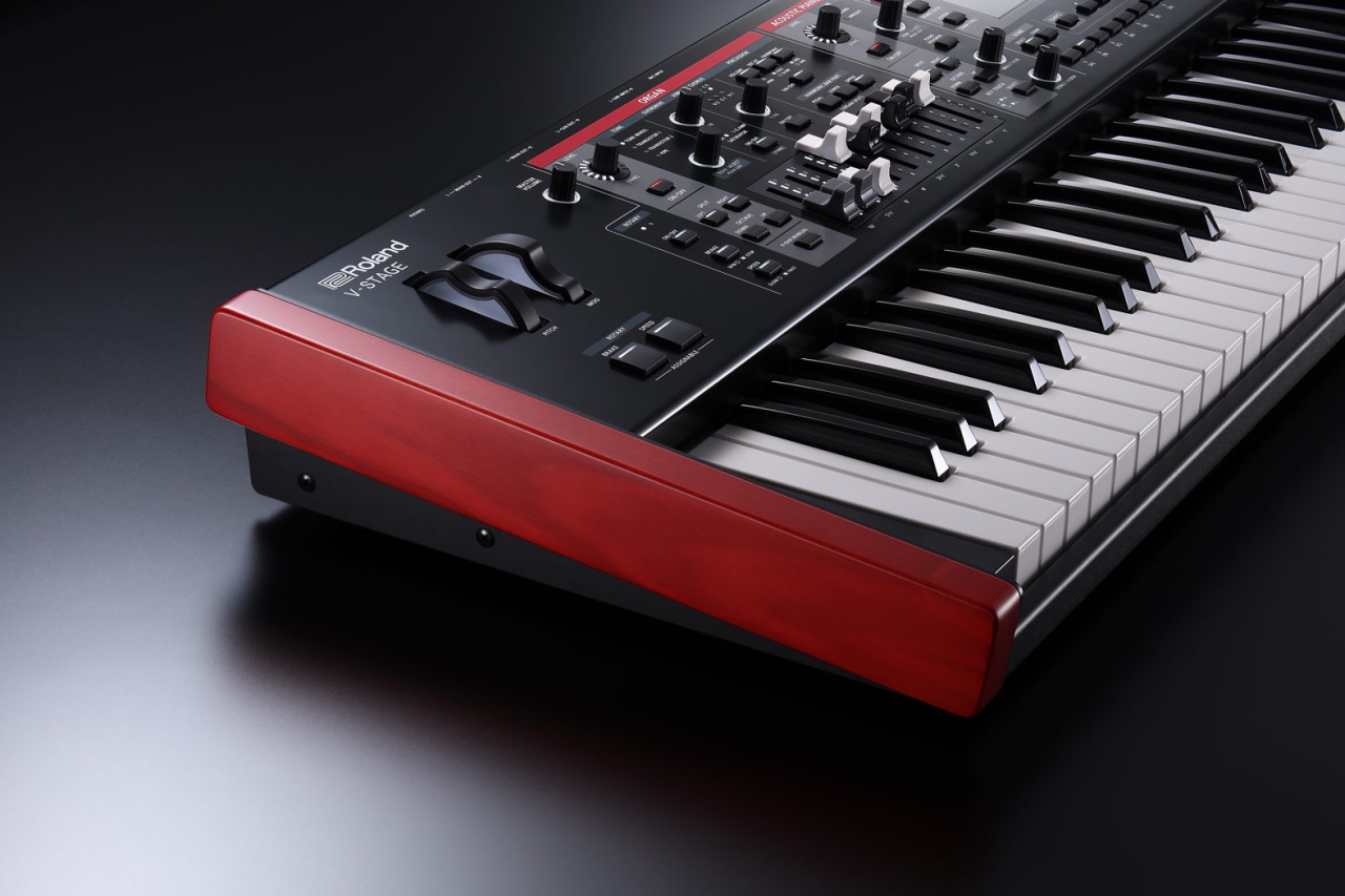 Roland V‑Stage 76 – Keyboard de scenă cu 4 motoare sonore și Scene