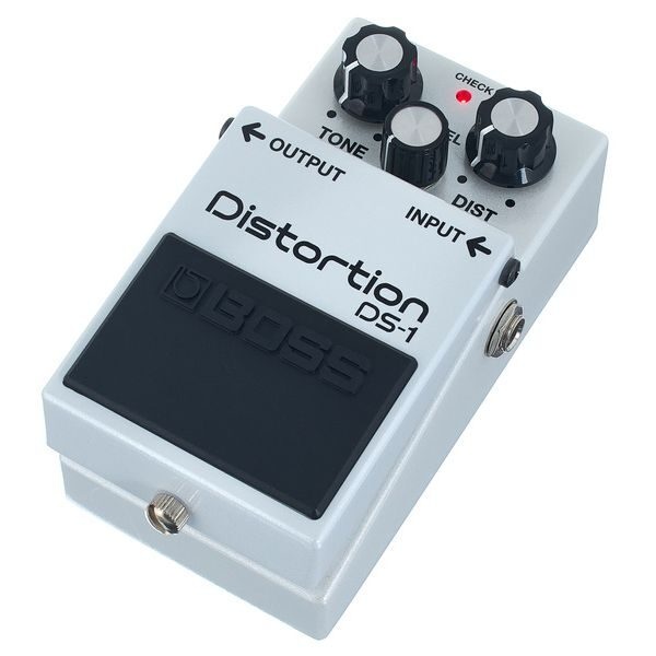 Boss DS-1-WH – Pedală de Distorsie Ediție Limitată Alb Perlat