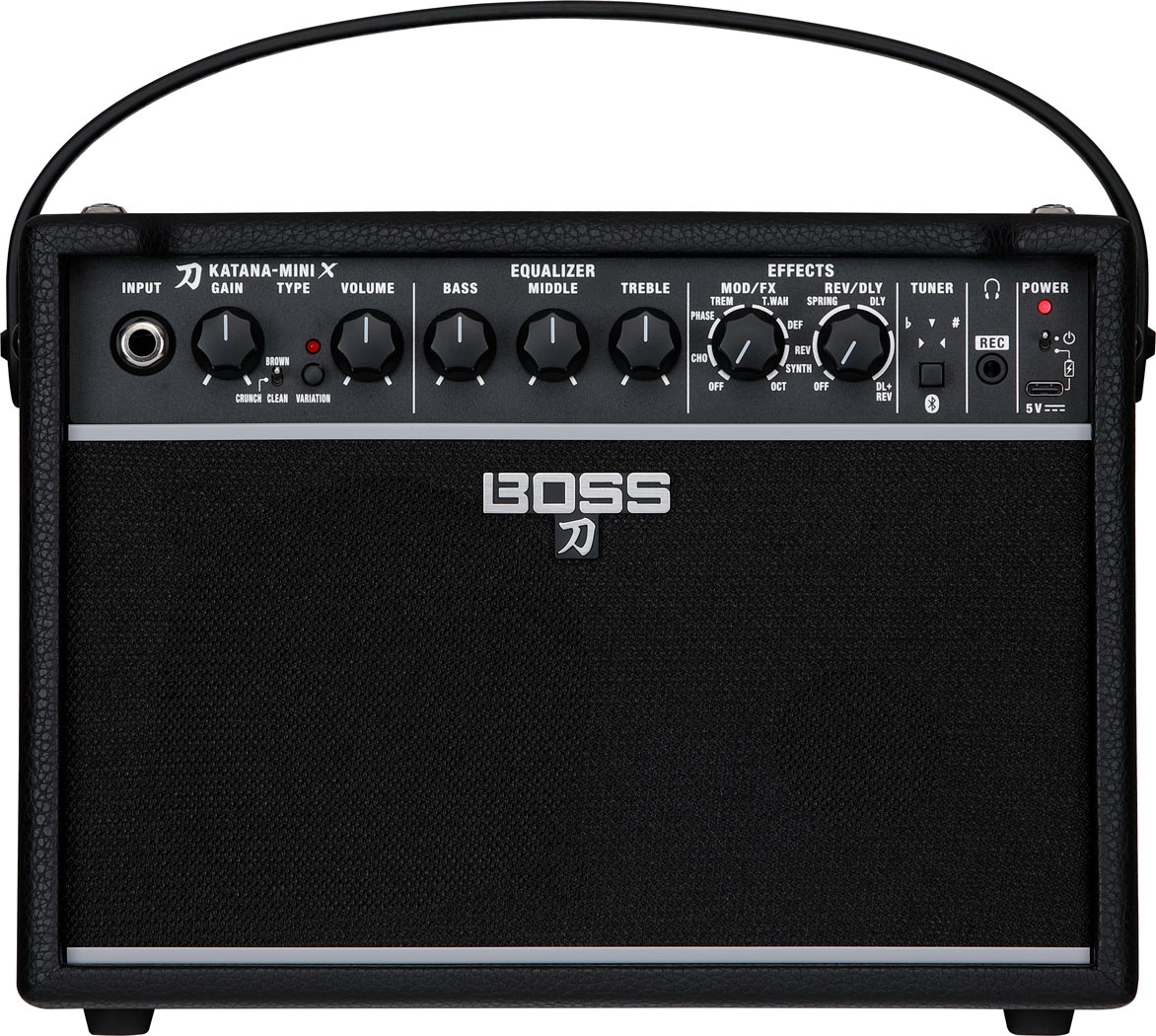 BOSS Katana-Mini X – Amplificator Portabil de 10W cu Efecte și