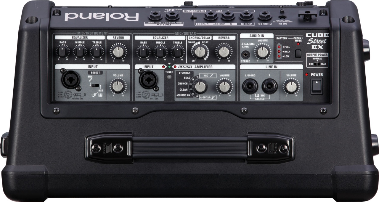 テ*ヤ様 Roland CUBE STREET EX used Amplificator Portabil Roland CUBE Street EX - musicshop