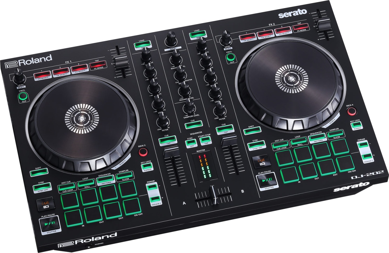Roland DJ-202 – Controller DJ cu Sequencer și Drum Machine