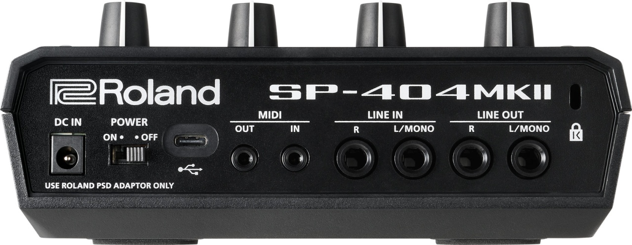 Roland SP-404MKII Sampler Portabil cu OLED și Pad-uri Sensibile
