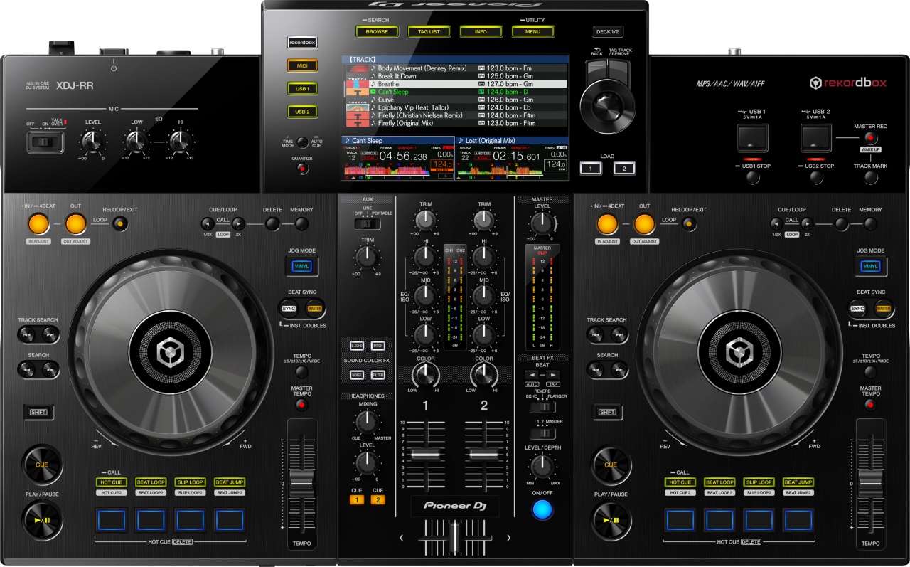 Pioneer XDJ-RR 新品未開封 Pioneer DJ XDJ-RR – Sistem DJ All-in-One cu 2 Canale și Ecran de 7
