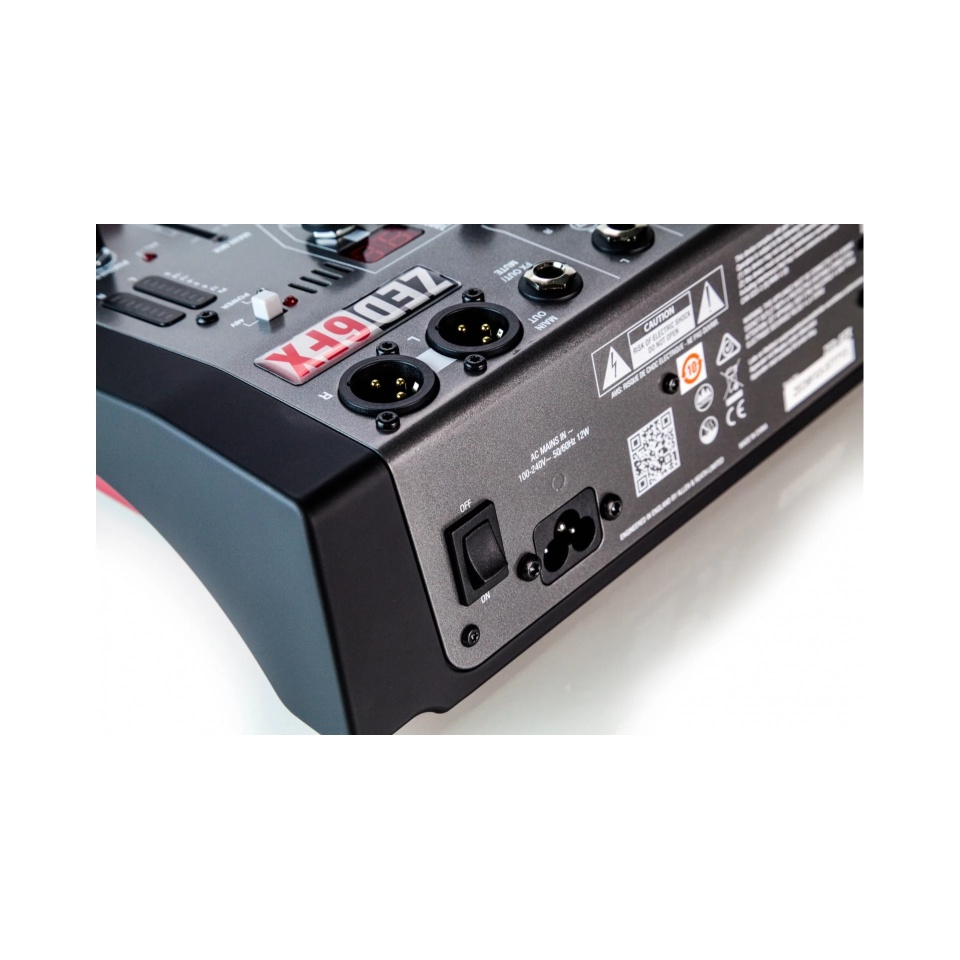 Allen & Heath ZED-6FX – Mixer analog cu efecte pentru muzicieni